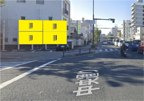 和歌山市九家ノ丁の空き媒体写真