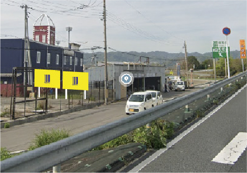 和歌山インター付近の空き媒体写真
