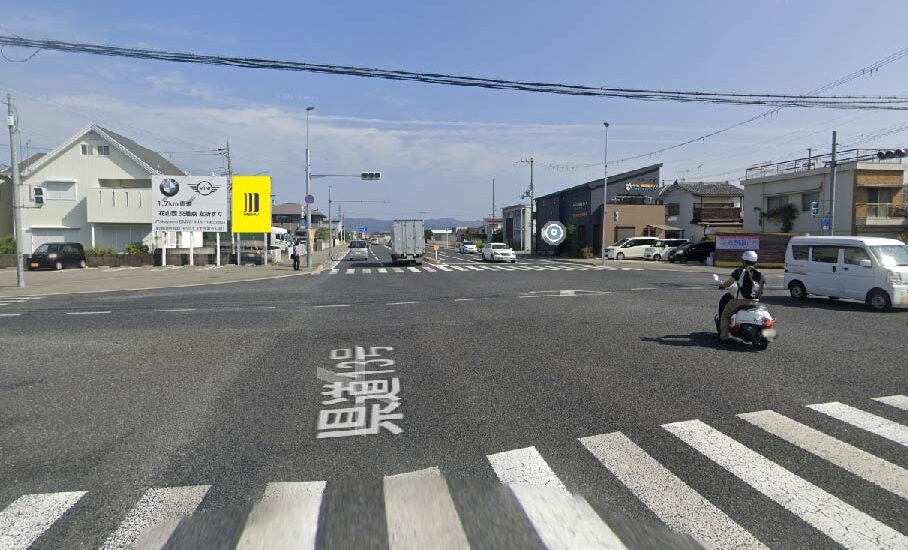 和歌山市神前の空き看板枠