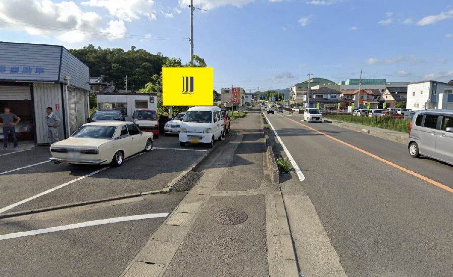 和歌山県紀の川市貴志川町の空き看板枠