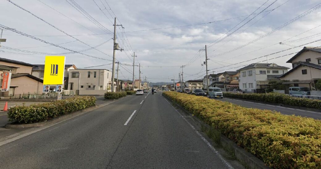 和歌山市津秦の空き看板枠