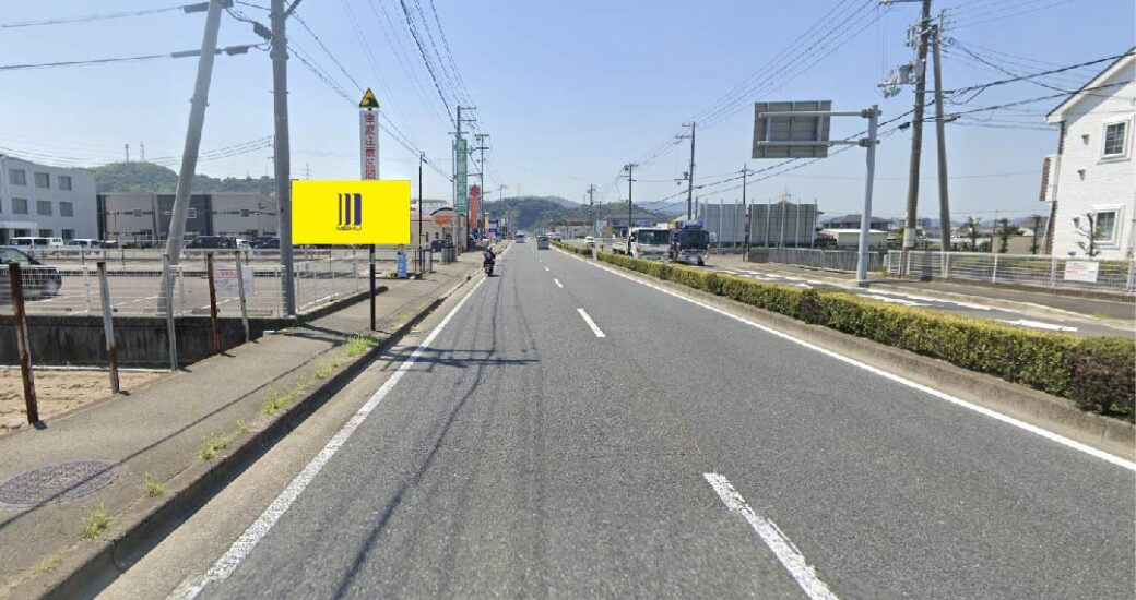 和歌山市布引の空き看板枠