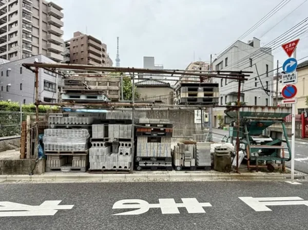 土地活用例-資材置き場