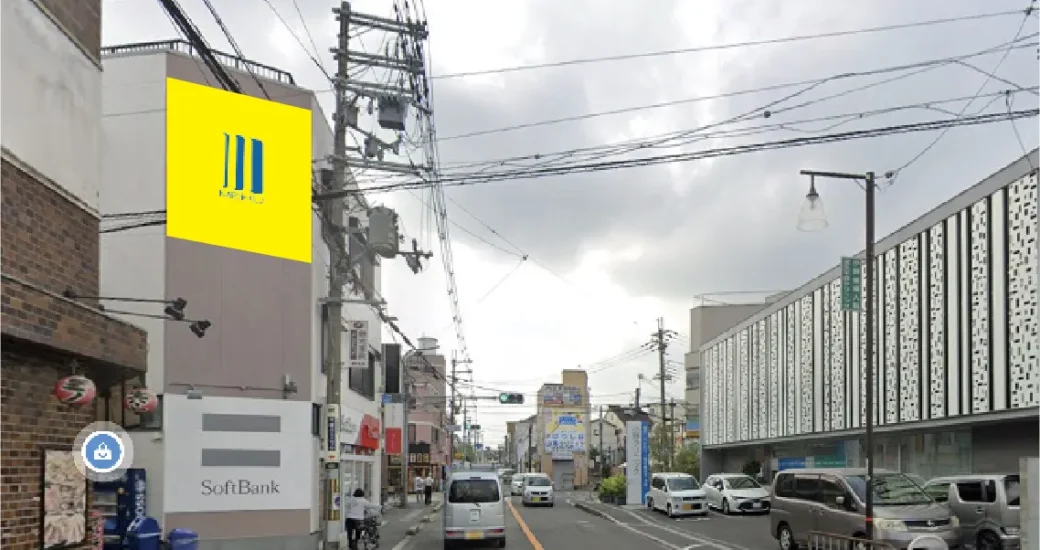 大阪府堺市の野立て看板枠
